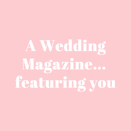 bespoke personal wedding magazine that can be used as a luxury wedding keepsake from the wedding magazine